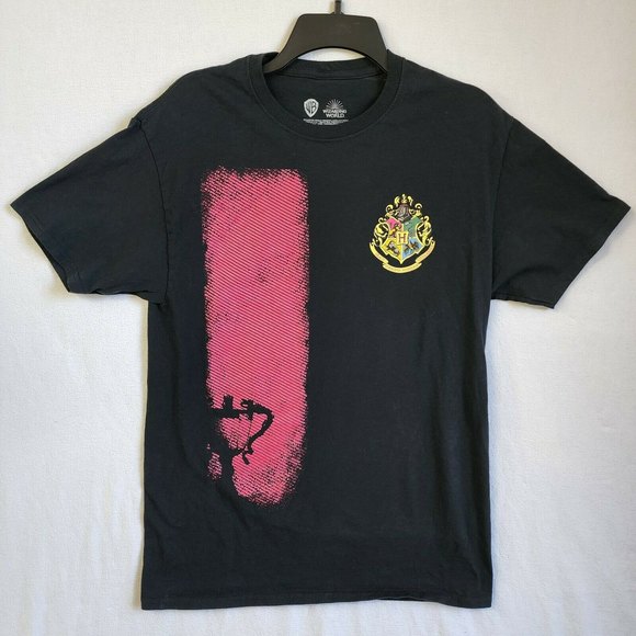 WB Wizarding World Harry Potter Gryffindor Triwizard Tournament T-Shirt Men Sz M - Picture 3 of 10